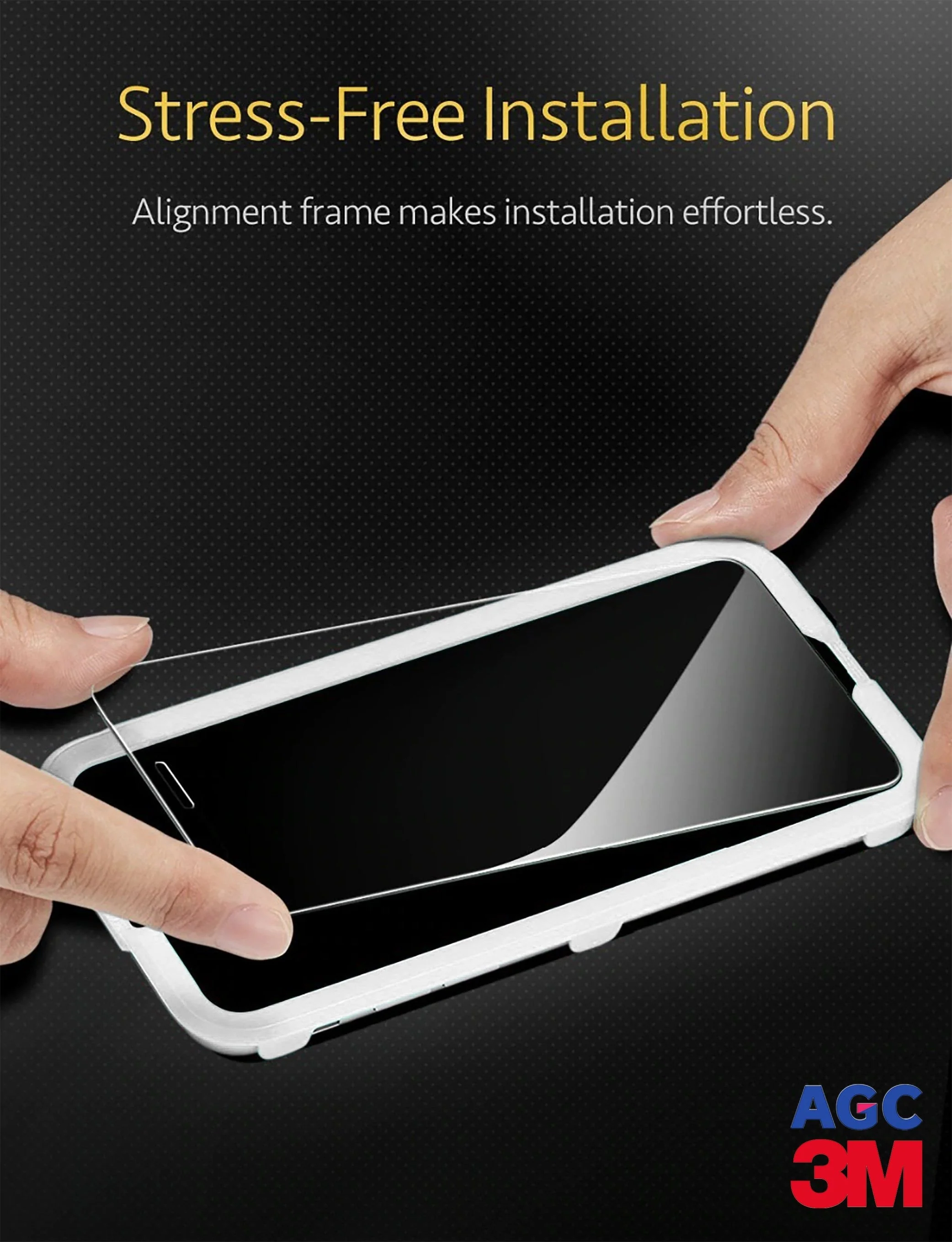 VAKU Tempered Glass 2.5D with Applicator for iPhone XR 6.1"- Clear (3M Quality)(8905129004019) - Image 4